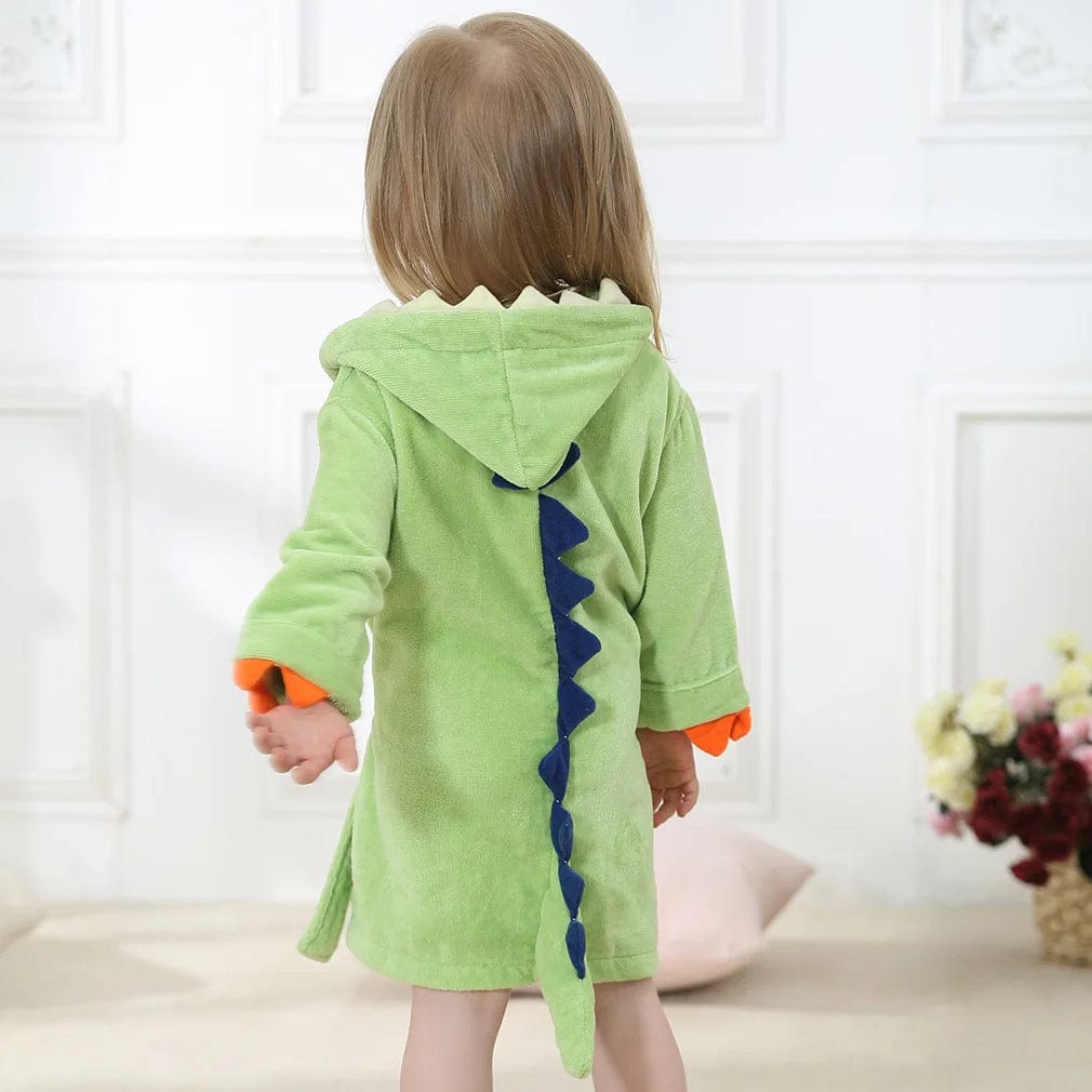 Peignoir enfant dinosaure best sale