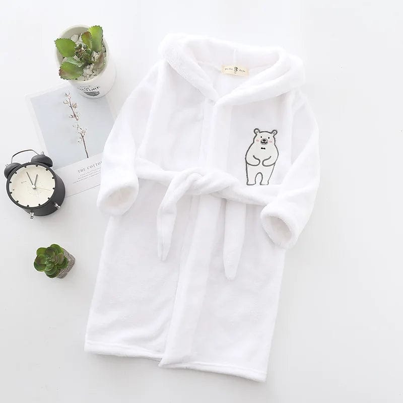 Peignoir Enfant en Polaire Bear