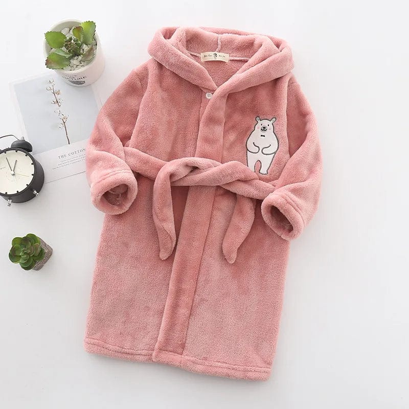 Peignoir Enfant en Polaire Bear