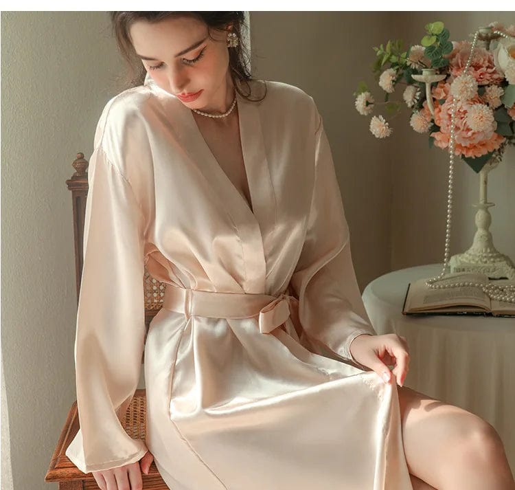 Peignoir Femme satin Elegance