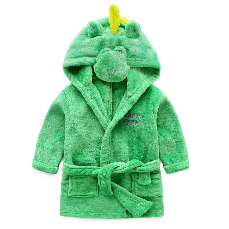 Peignoir Polaire Enfant Animaux Eko Dino / 2-3 ans