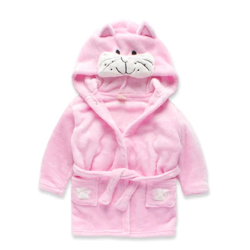 Peignoir Polaire Enfant Animaux Eko